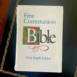 First Communion Bible. Brand new, factory wrapped.